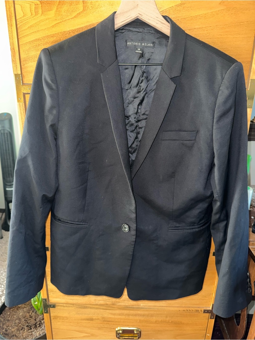 ANTONIO MELANI Black Blazer